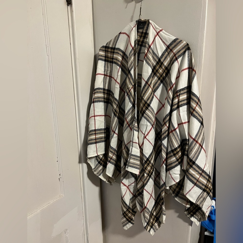Plaid shawl